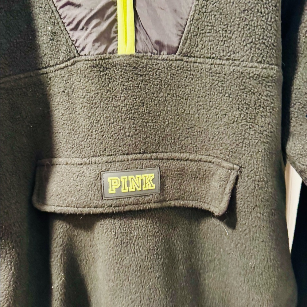 Pink Vs vintage half zip women’s hoodie - Picture 2 of 5